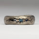 Vintage White & Blue Gold Ring