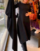 Klassisches Schwarzes Midi-Kleid - Sofia