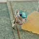 Boho-Turquoise Ring