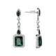 Clarion Verdancia Earrings | White Gold