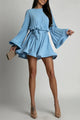 Margaux Flare Pleated Mini Dress