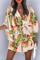 Damen Jumpsuit Mit Boho Print Und Elastischer Taille