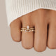 Aura - Elegant Crystal Ring