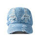 Untamed Distressed Denim Cap