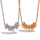 Halo Disc Chain Necklace