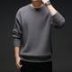 Waffle Knit Crewneck Sweater
