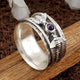 Bee Lila Gemstone Meditation Ring