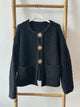 Gemütliche Plüsch-Teddyjacke für legere schicke Looks