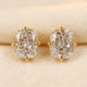 Cushion Cut Diamond Stud Earrings