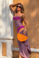 Damen Rock Set Im Colorblock Design Mit Asymmetrischem Rock