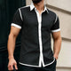 Monaco Contrast Button-Up