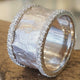 Silver-Plated Vintage Zirconia Ring