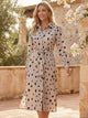 AlexisDress I Kleid mit Leopardenmuster für Frauen