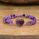 Amethyst Love Bracelet