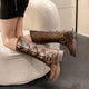 Freche Low Heel Punk Gothic Rock Stiefel