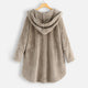 Teddy Fleece Hooded Jacket