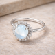 Vintage Sprakle Moonstone Ring