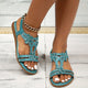 Damen Boho Sandalen Mit Rutschfester Sohle