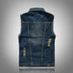 Riot Distressed Denim Vest
