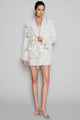 Blumiger Reversmaßgeschneiderter Blazer