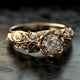Nature-Inspired Diamond Engagement Ring