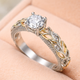 Gold & Silver Leaf Ring