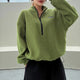 Gemütlicher Eleganter Strickpullover für den Alltagstil