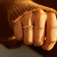 Crown Line Ring