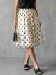 Damen Shorts Mit Polka Dots Und Hohem Bund