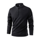 Stratus Pinstripe Mandarin Collar Shirt