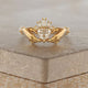 Crystal Heart Throne Ring