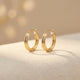 Celestine White Opal Stud Earrings