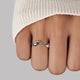 Silver Wave Ring