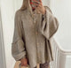 Gemütlicher Oversize-Strickcardigan Pullover