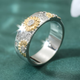 Gold & Silver Bloom Ring