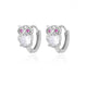 Crystal Animal Hoop Earrings