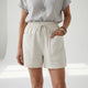 Damen Shorts Mit Tunnelzug Und Lockere Passform