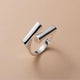 Simple geometric ring with smooth braids