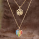 Jasper Love Lotus Necklace
