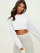 CrystalsShirt I Crop Sweater für Frauen