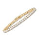 Elegant Classic Gold Tennis Bracelet