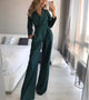 Langärmeliger Jumpsuit Mit Tailliertem Schnitt - Frederike