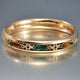 Colorful ring with inlaid stones