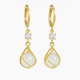 Retro Opal Drop Earrings