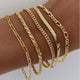 Ellis Renner Gold Bracelet Set