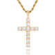 Elegant Classic Gold Cross Necklace