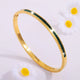 Golden Green Bracelet