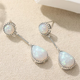 Bohemian Style Opal Earrings