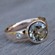 Elegant Zirconia Forged Ring