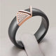 Elegant Ring in Black Gold